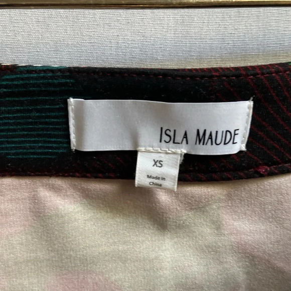 Isla Maude Anthropologie  Turia Floral Pencil Skirt Sz Xs - Picture 8 of 10